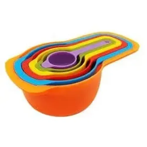 Kit 6 Medidores Copo Medida Colher Dosador Culinário Oferta