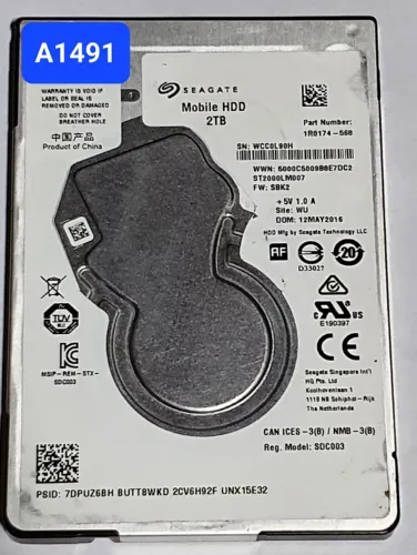Placa Hd 2 Tb St2000lm007 - Fw: Sbk2 - Cod. A1491