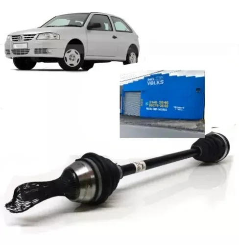 Semi eixo  original esquerdo  para Gol G4  1.0 8V 2006 a 2016 