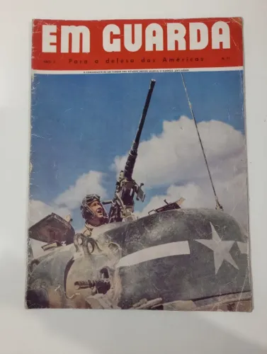 Revista antiga Em Guarda Ano 2 nº 11 - Anos 1940
