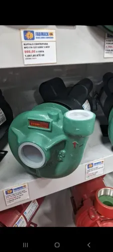 BOMBA CENTRÍFUGA 2CV MON 127/220V VAZÃO MAX 31 THB-13 THEBE