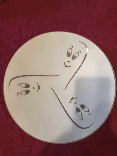 Plafon charme fantasminha satélite fosco 30cm 
