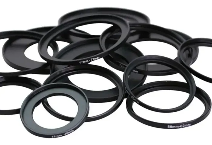 Kit 6 Anel Adaptador Step Up Filtro Lente 49mm-72mm