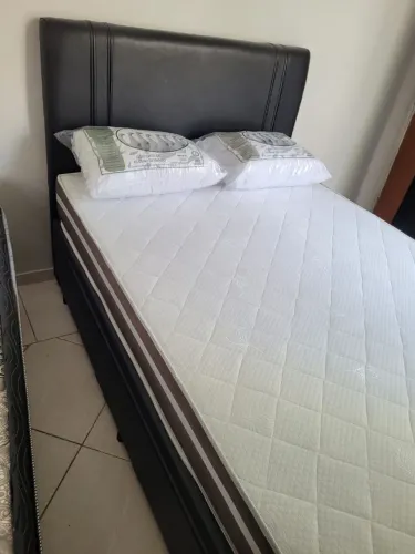 Colchão de mola casal novo $650