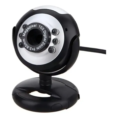 Webcam Lehmox Ley-53 Luz Led 360°g