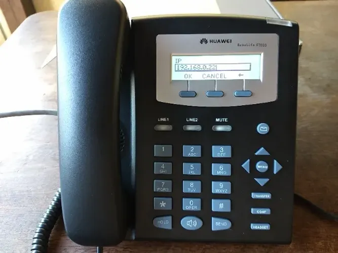 Telefone Ip De Mesa Huawei Et525 (Usado)