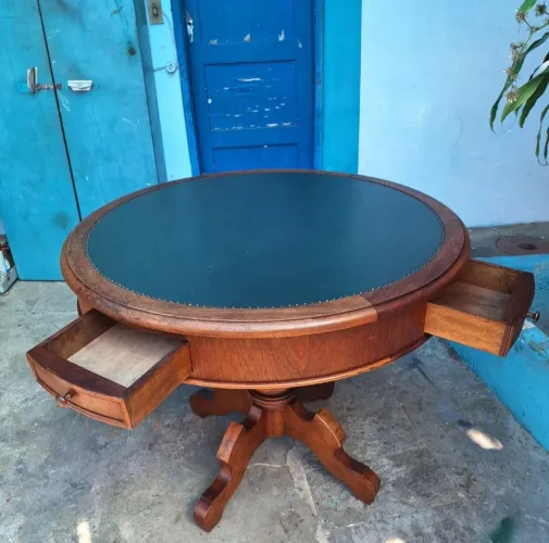 MESA DE JOGAR CARTAS/ MADEIRA NOBRE