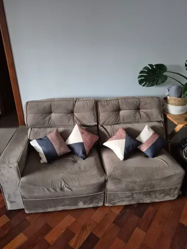 Sofá Rincon em L Retrátil 270x190 - Confortável, 2 Anos de Uso