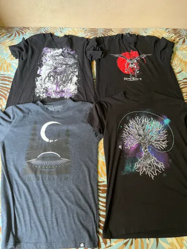 CAMISETAS, camisas masculinas tamanho M