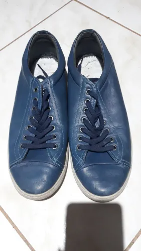 Tênis em couro Mr Cat original número 40