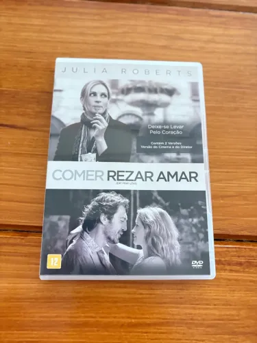 DVD Comer, Rezar, Amar - Com Julia Roberts
