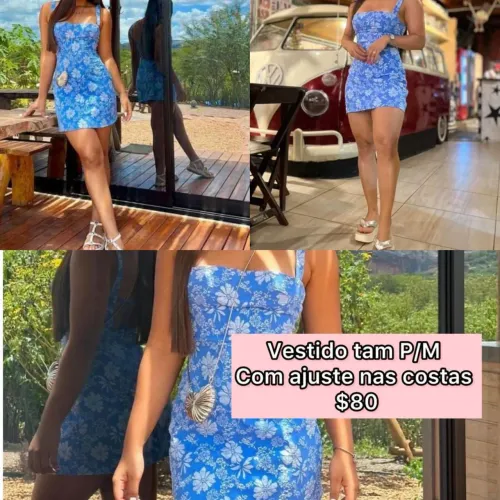 Vestido TAM P curto