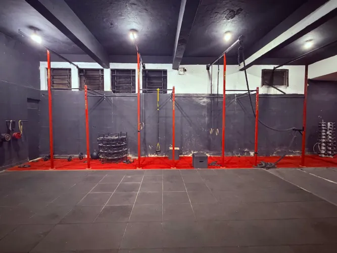 KIT BARRA FIXA  DE CROSSFIT 