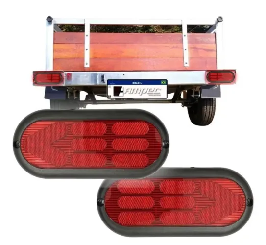 Lanterna Led Para Carretinha