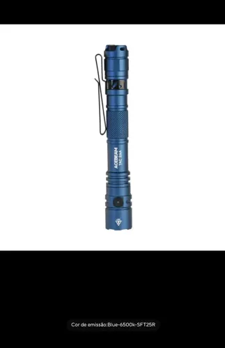 Lanterna Acebeam TAC 2AA - Azul 