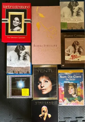 Coleção Barbra Streisand LPs CDs DVDs