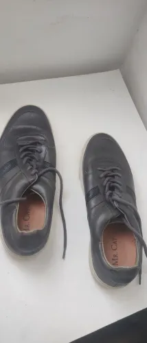 Tênis Casual Couro Mr. Cat