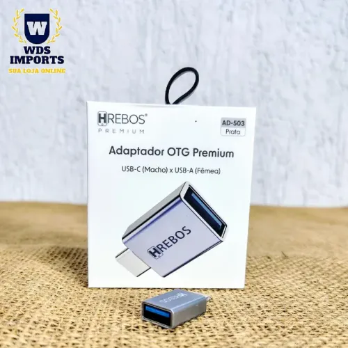 Adaptador Otg Tipo C Macho x Usb Femea
