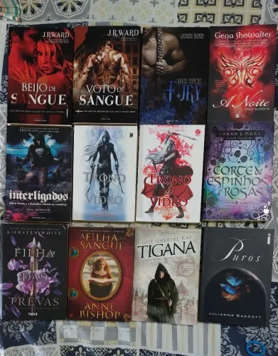 Livros de Romance e Fantasia - Diversos Autores