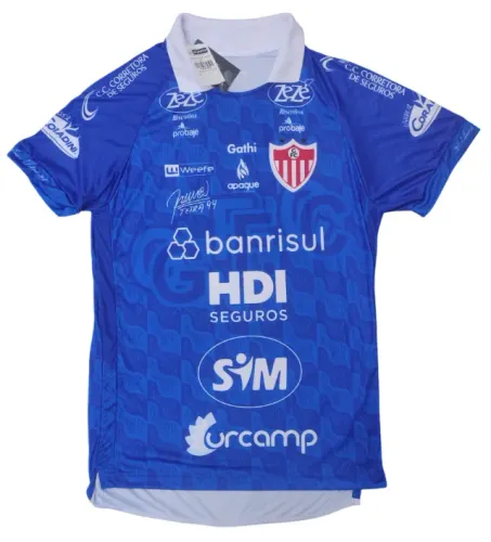 Camisa Guarany Bagé Branco 30 Anos Tetra Seleção Brasileira