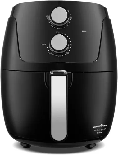 Fritadeira Air Fryer Britânia BFR37 Revestimento Dura Mais 4,2L 1500W