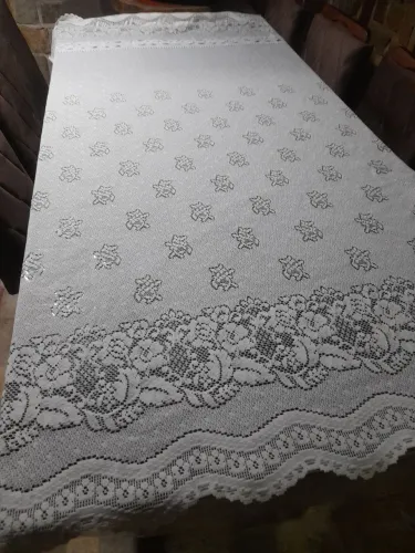 Toalha de Mesa Renda Floral
