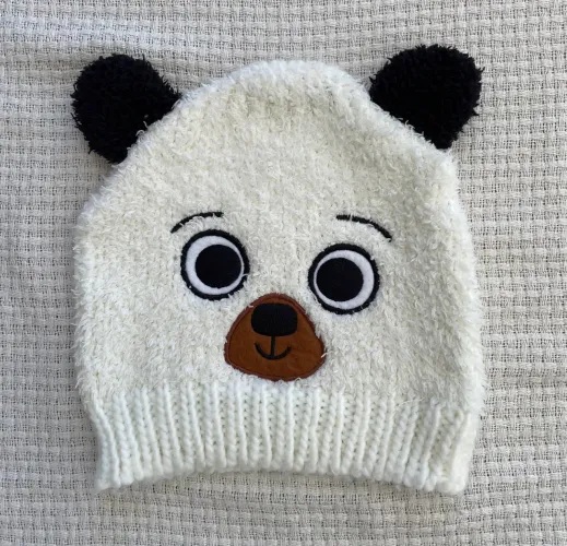 Gorro ursinho fofo infantil 