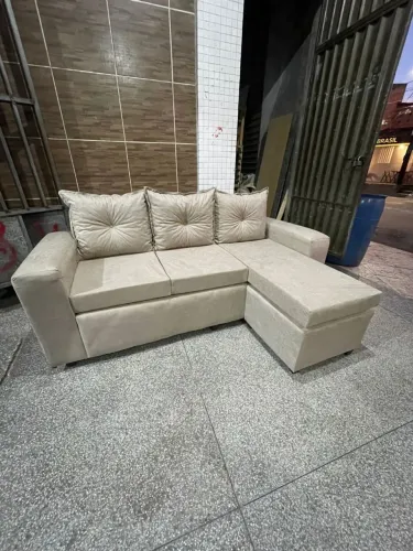 Sofa retratil L por encomenda