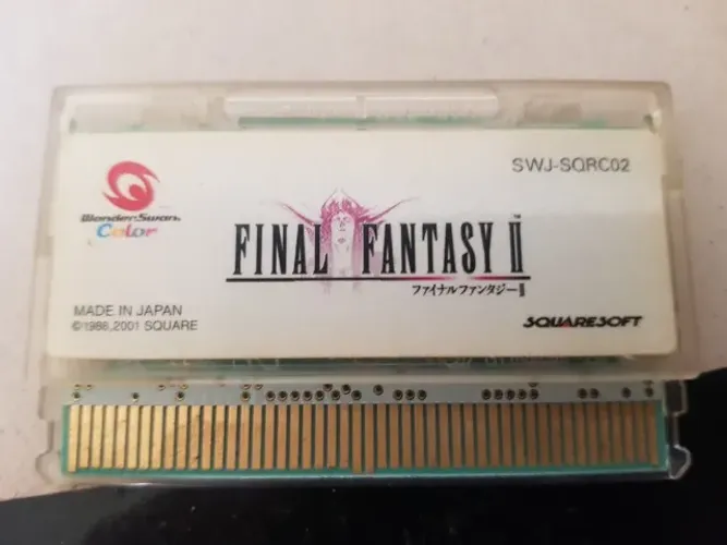 FINAL FANTASY 2 WONDERSWAN COLOR