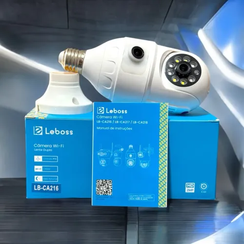 Câmera Wi-Fi Leboss LB-CA216 - Lente Dupla - HD 2MP