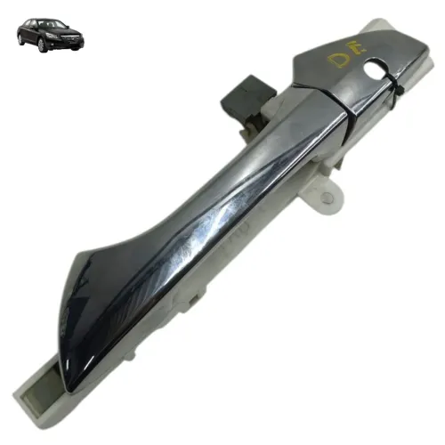 Maçaneta Externa Dianteira Esquerda Honda Accord 2011 2010 - Prateado - Dianteira