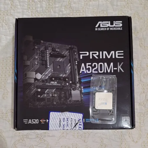 Kit Upgrade Custo-benefício: Processador Ryzen 5 3500X + Placa Mãe Asus A520M-K