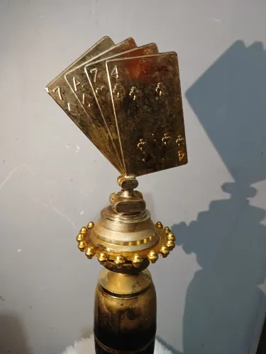 Troféu Dourado - Cartas de baralho 
