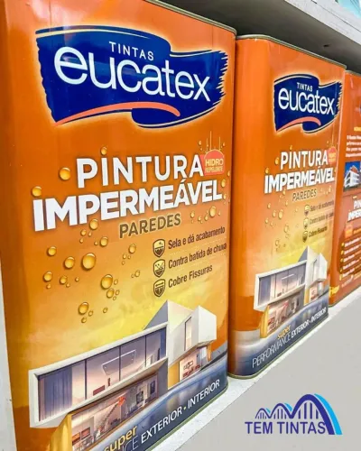 Tinta Impermeável Eucatex para Paredes 18 Litros 