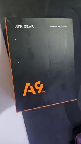 Mouse gamer sem fio ATK A9 Plus (mouse do aspas no valorant)