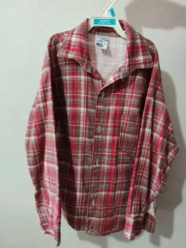 Camisa Xadrez Tam 10 anos
