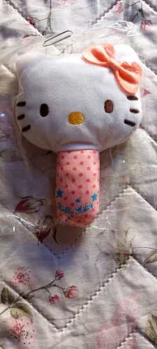 Espelho de pelúcia Hello Kitty NOVO