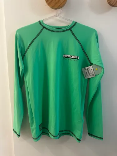 Blusa infantil NOVA Minecraft