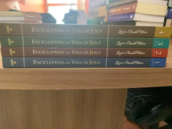 Livros: Enciclopédia da Vida de Jesus Vol. 1 a 4
