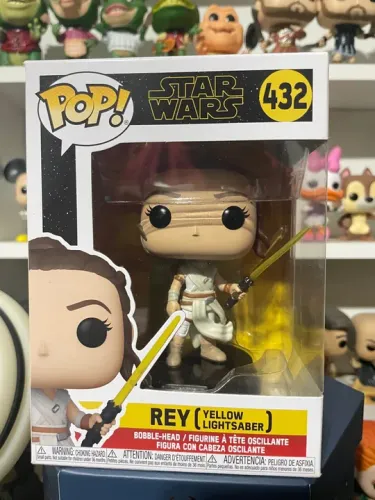 Funko Pop! Star Wars Rey (Yellow Lightsaber) 432
