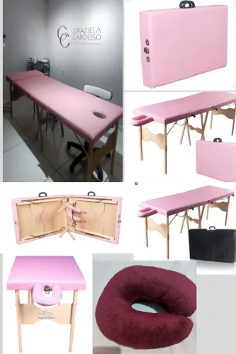 Maca Maleta Portátil com Escadinha Preta