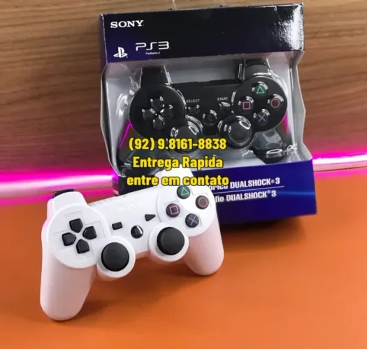Controle de Ps3 sem fio + Cabo de Carregamento