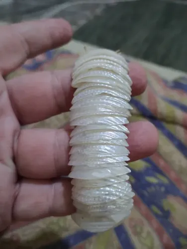 Pulseira em escamas de Madrepérola