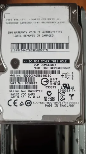 Hd seagate 600gb 15k fiber chan