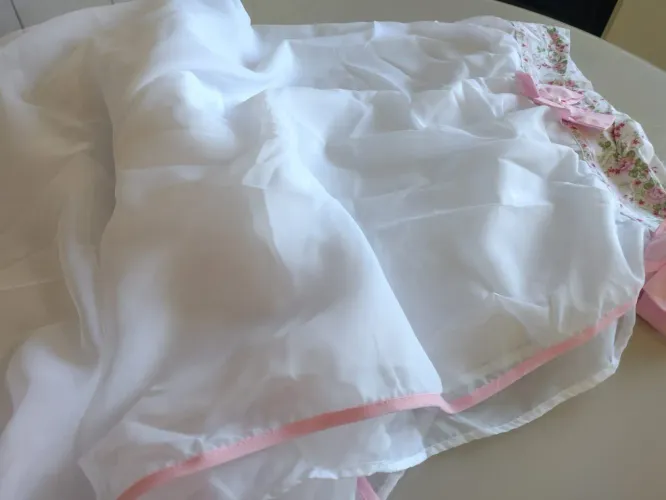 Cortina para quarto de menina