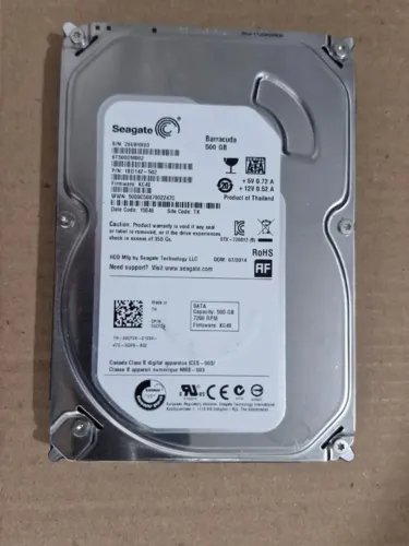 Disco Rígido De 500GB Seagate ST500DM002 Cor Prata
