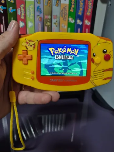 Game boy Advanced com Tela IPs reformado