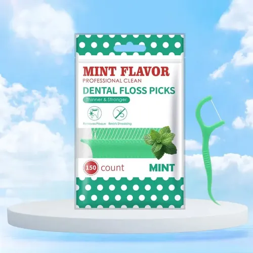 Fio Dental com Sabor Menta - 150 Unidades