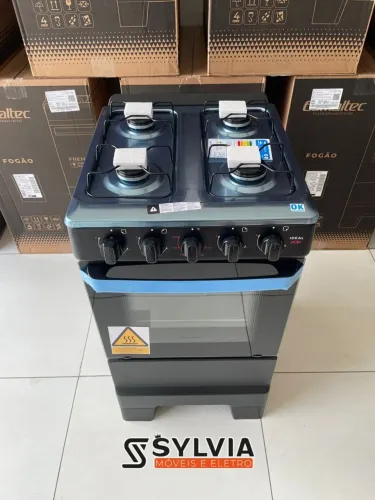 Fogão Ideal Pop 4 Bocas Esmaltec