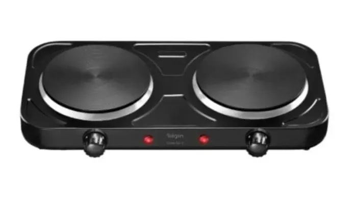Fogão Cooktop Elétrico 2 bocas- 110v